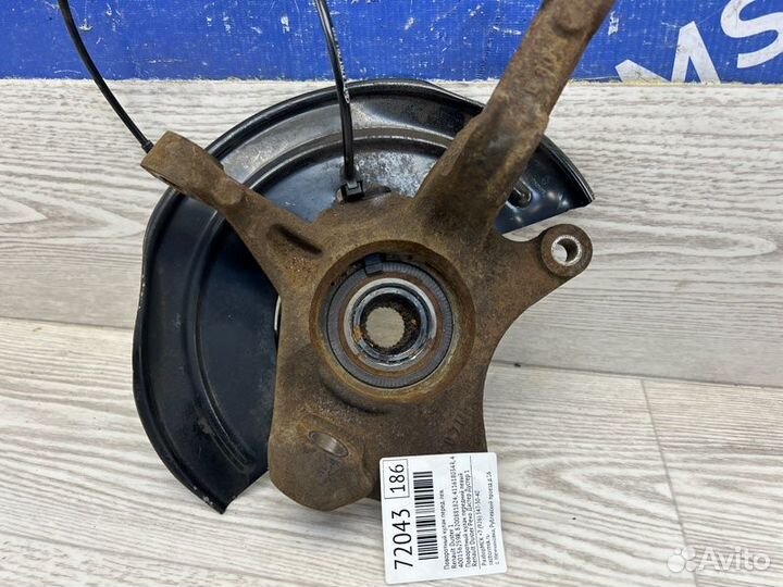 Поворотный кулак передний левый Renault Duster 1