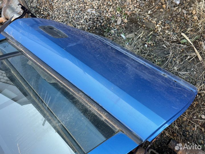 Дверь задняя левая opel astra g универсал