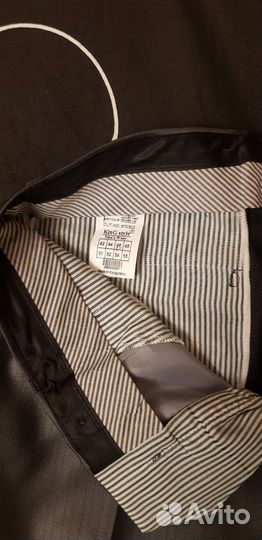 Брюки школьные серые