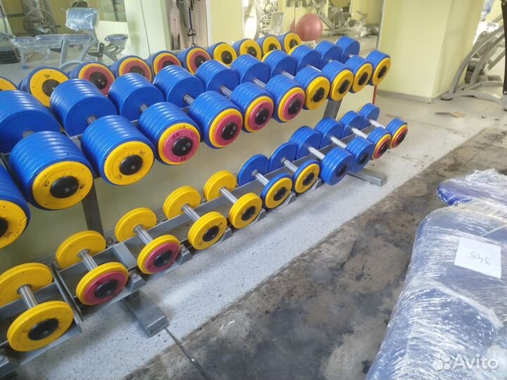 Гантельный ряд, гантели