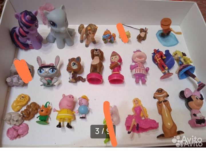 Игрушки из киндера