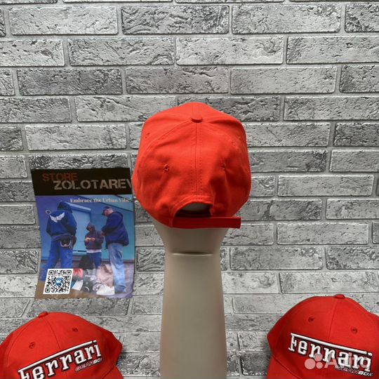 Официальная Кепка Ferrari GearBox Strapback Hat