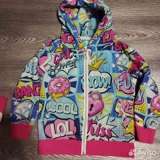Толстовки для девочки 122