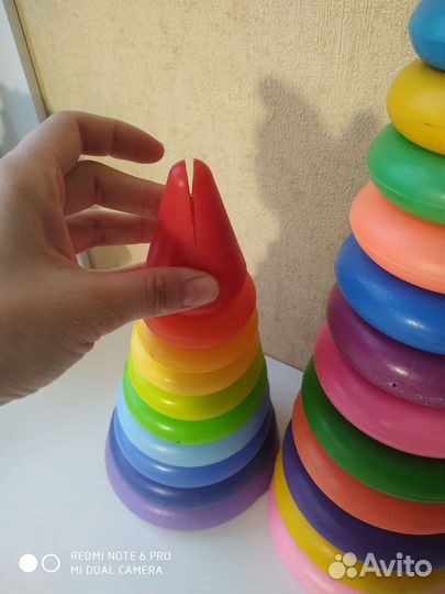 Пирамидка детская 2 шт