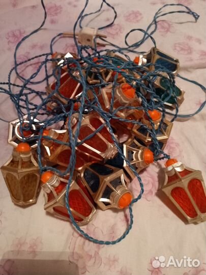 Елочная гирлянда СССР