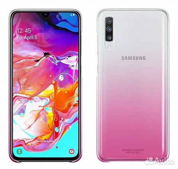 Оригинальный Чехол Gradation Cover для Samsung A70