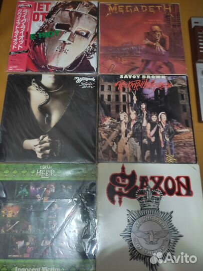 Пластинки с тяжёлым роком 2