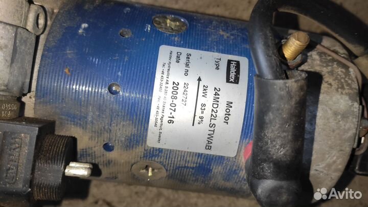 Электромотор гидброборта haldex всборе