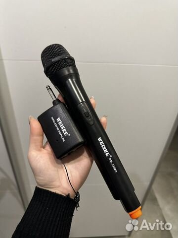 Безпроводной микрофон объявление продам