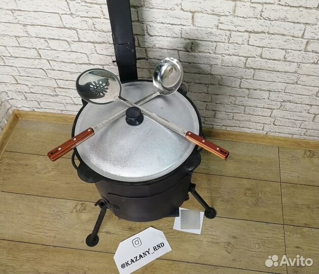 Казан чугунный узбекский