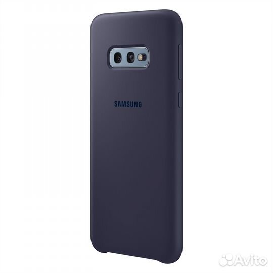 Чехол Samsung Galaxy S10E Silicone Cover темно-син