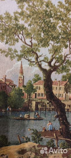 Большой гобелен в багете