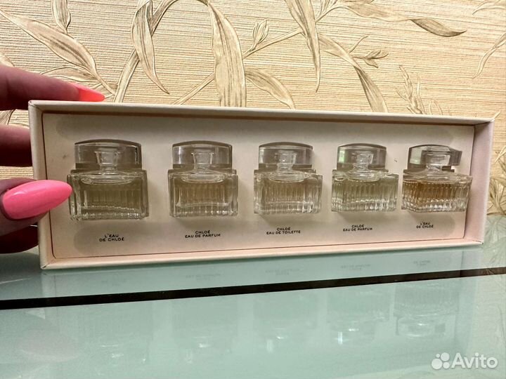 Chloe набор миниатюр 5 шт 5 ml Оригинал Франция