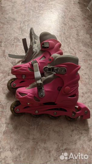 Роликовые коньки детские раздвижные