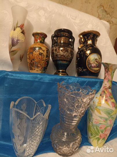 Вазочки из домашней коллекции