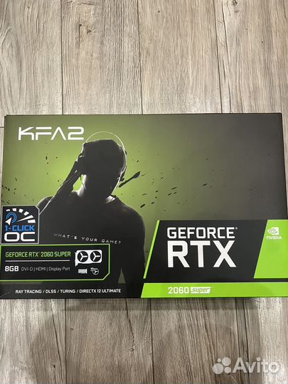 Видеокарта rtx 2060 super 8gb (KFA2)