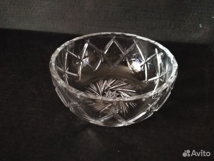 Салатники вазы хрустальные СССР