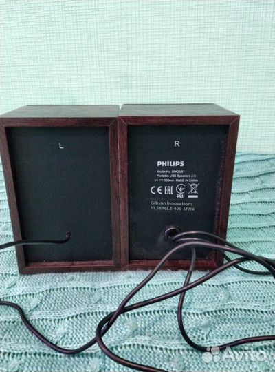 Компьютерные колонки Philips