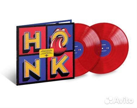 Rolling Stones - Honk, The Very Best of, красный