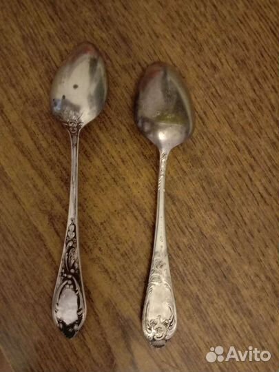 Ложка дисертная мельхиоровая