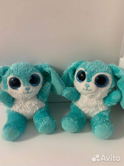 Плюшевый Мягкий Зайка Заяц Глазастик