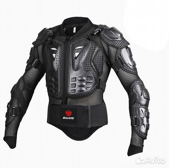 Моточерепаха защита тела Sulaite черная