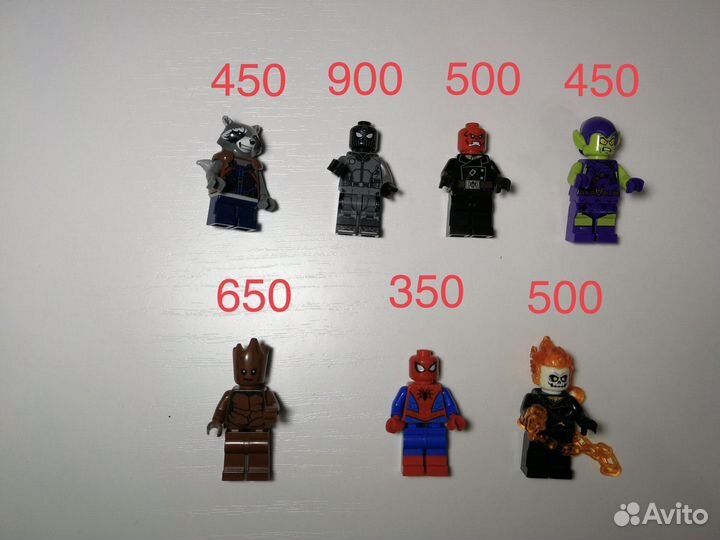 Lego Минифигурки Super Heroes