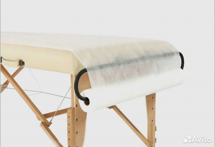 Простыни одноразовые 70х200 белые 100шт