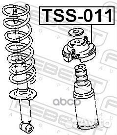 Опора заднего амортизатора TSS011 Febest