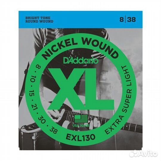 Струны для электрогитары D'Addario EXL130