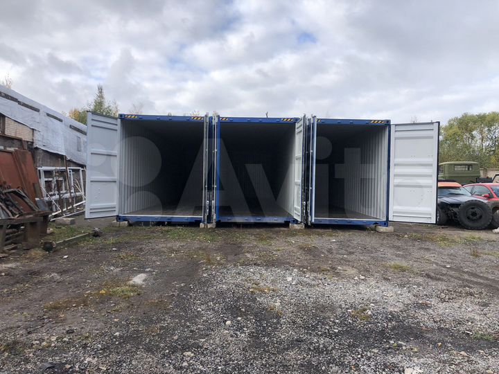 Аренда склада контейнера 30м2 40ф
