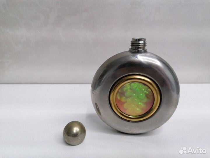 Фляжка круглая винтаж