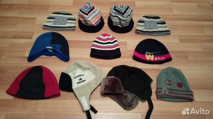 Разные Шапки р.50-54, Reima р.52-54, Icepeak р.54