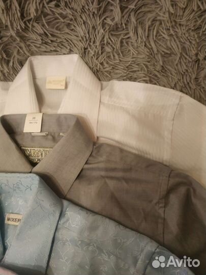 Новые рубашки 158,164,170