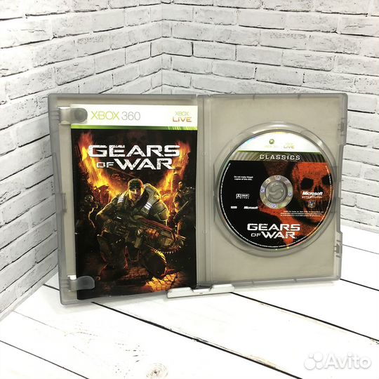 Диск xbox 360 Gears of war