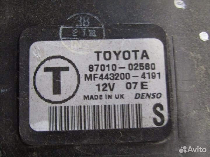 Корпус отопителя Corolla E12 2001-2006