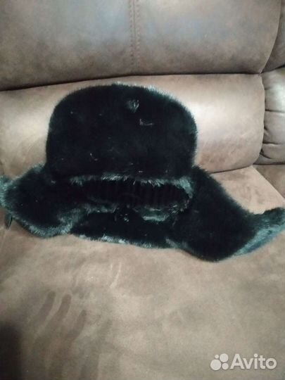 Мужская зимняя шапка ушанка