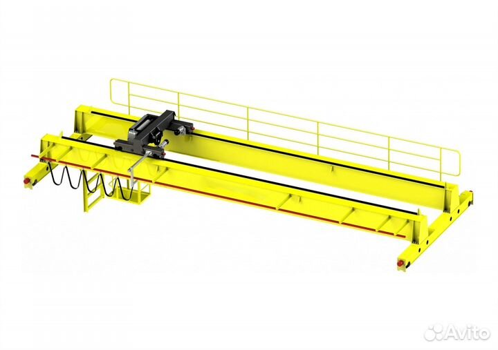 Мостовой двухбалочный кран