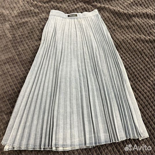 Юбка плиссе Miu Miu