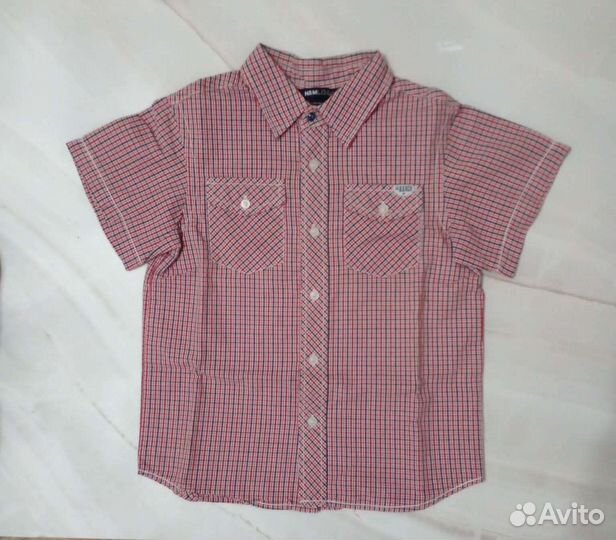Рубашки для мальчика 4-5 лет