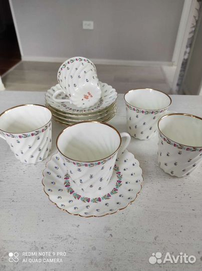 Чашка кофейная, витая 