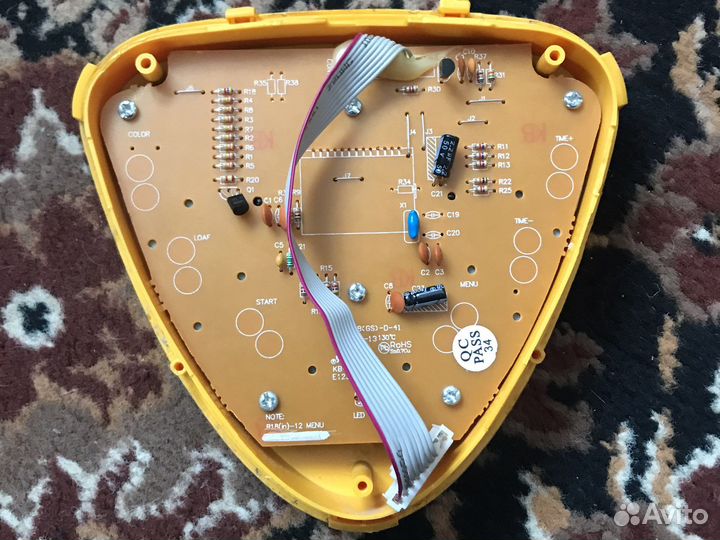 Панель управления для хлебопечки