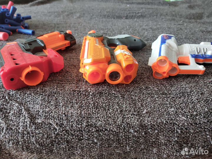Nerf пистолет + патроны