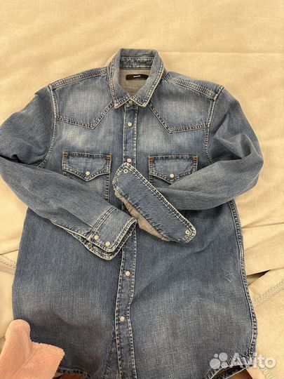 Джинсовая рубажка diesel