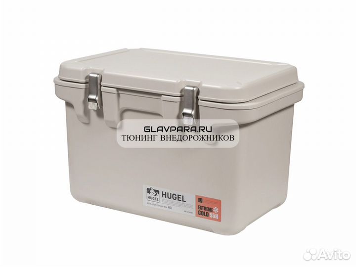 Термобокс iris hugel vacuum cooler BOX TC-40 Бежев