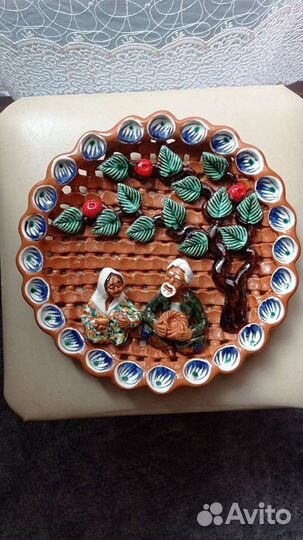 Винтажное настенное панно