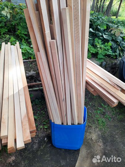 Рейки Буковые от 30х20х1200