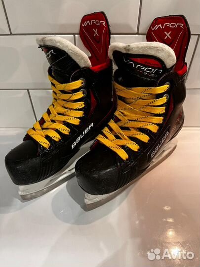 Хоккейные коньки bauer vapor 3x pro yth 12.5