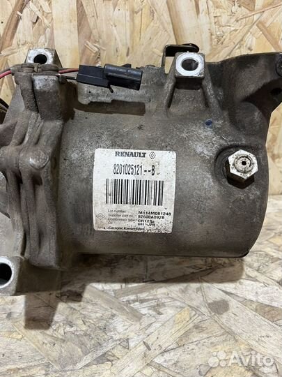 Компрессор кондиционера renault logan 2/sandero 2