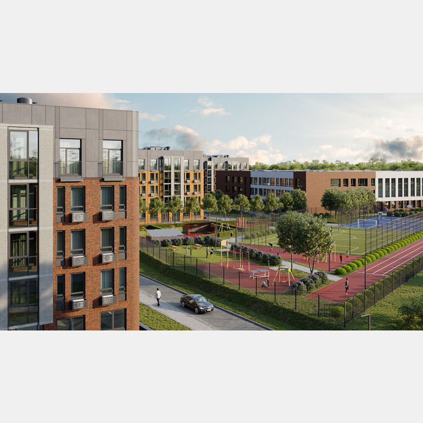 2-к. квартира, 68,7 м², 1/6 эт.